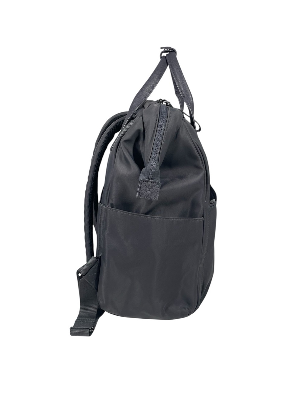 Baggallini Soho Travel Backpack Adjustable RFID Organizer Pockets Laptop Smoke - Picture 2 of 8